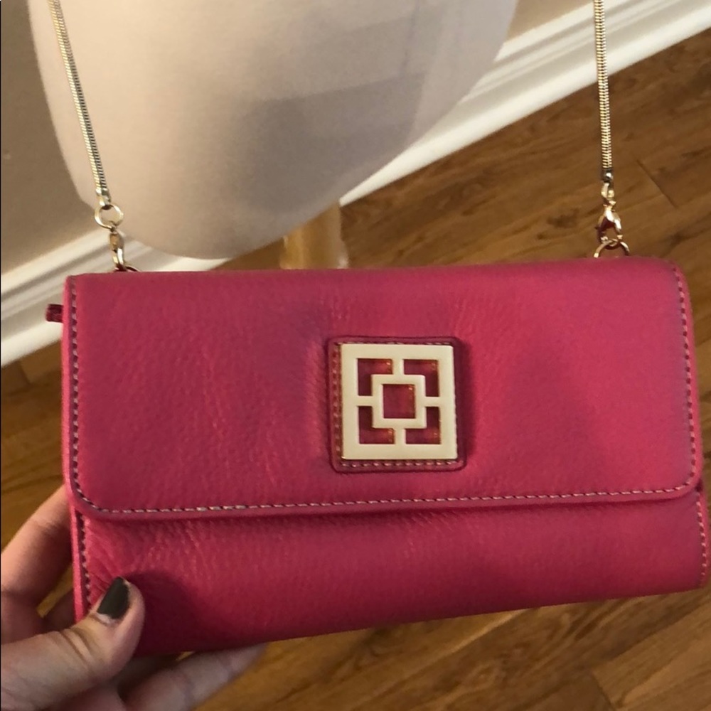 Hot pink Trina Turk wallet purse. Never used !